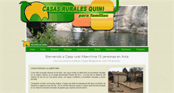 Desktop Screenshot of alberchina.casasruralesparafamilias.com